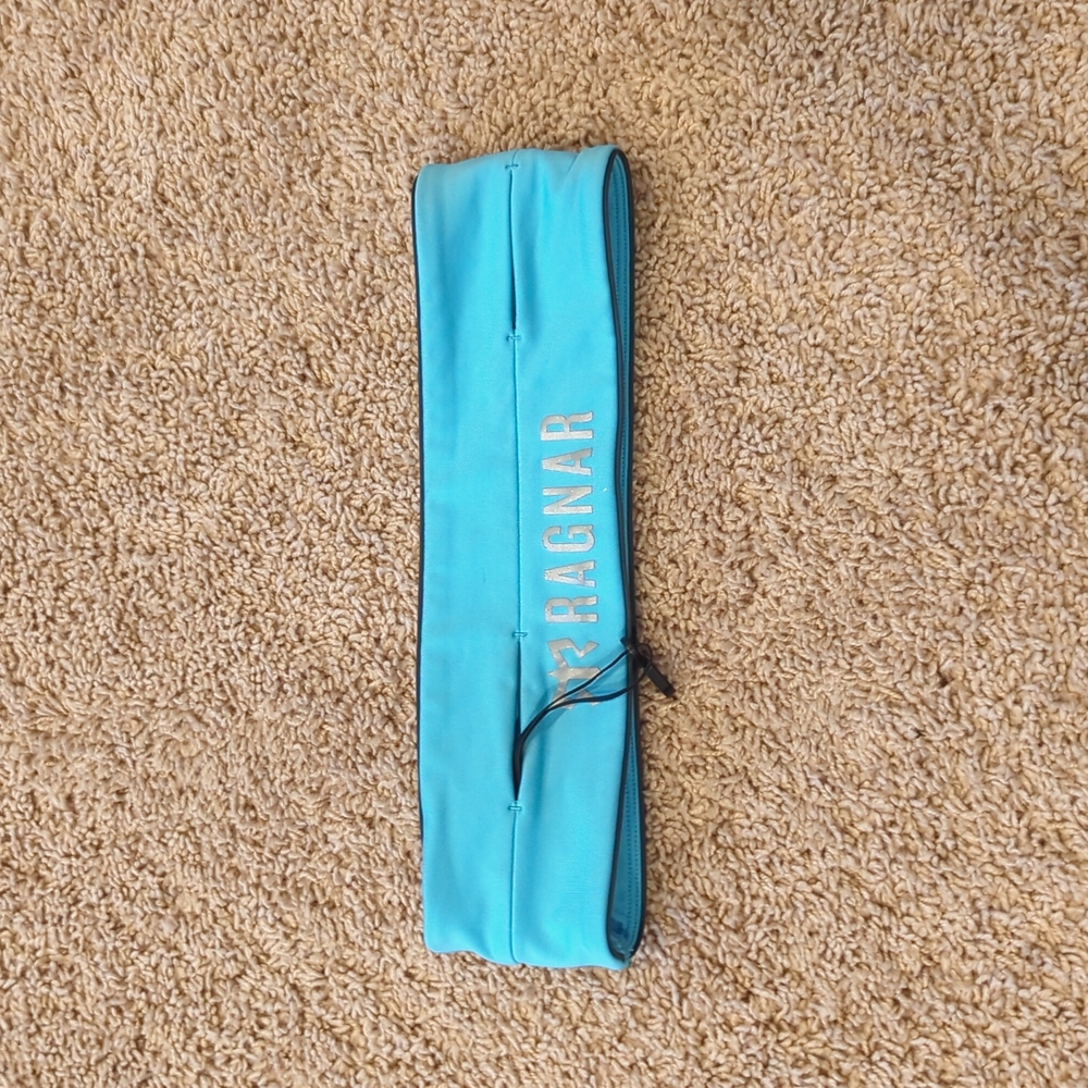 Ragnar Reflective Turquoise Running Waist Pack